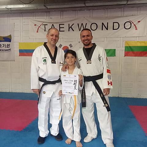 delivery of belts "taekwondo"