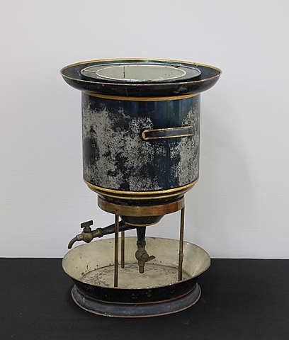 El calorimetro de hielo.