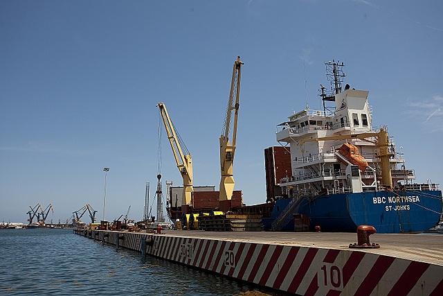 Instalaciones portuarias.