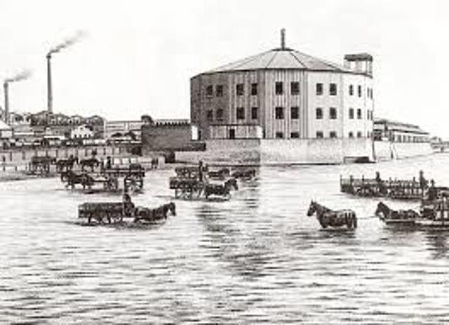 Aduana en tierra firme