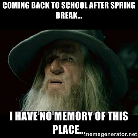 Extended spring break