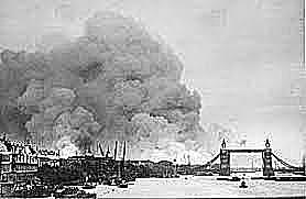 a Alemanha começa a bombardear o sul da Inglaterra.