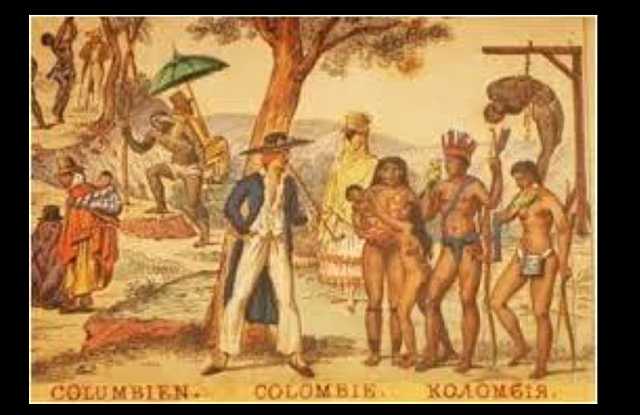 Etapa de la conquista (1492-1550): COLOMBIA