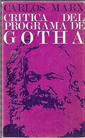Obras importantes de Marx, "Critica del programa Gotha"