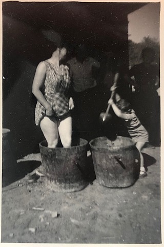 Yves, Alice et les vendanges
