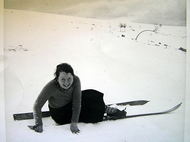 Alice fait du ski...