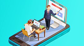 Timeline: La Educación a distancia y su adaptación en entornos virtuales