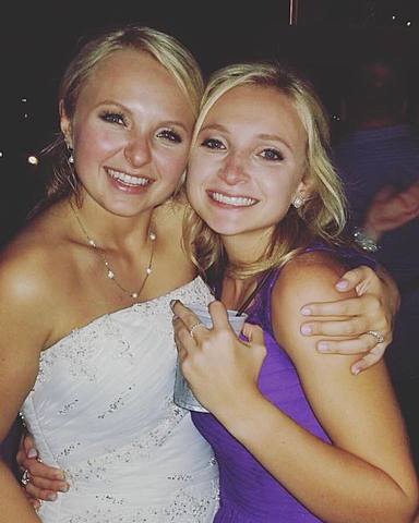 My sister got married