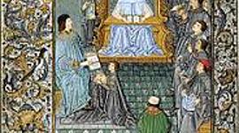 Timeline: antonino de Nebrija  impartiendo una clase de gramatica .es una de las principales figuras del humanismo español