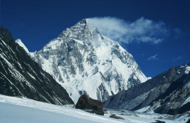 Greg starts his attempt to climb K2