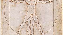 Timeline: el hombre vitruviano de Leonardo Davinci1490
