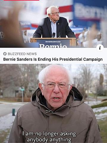 Bernie Sanders ends his Presidential Campaign