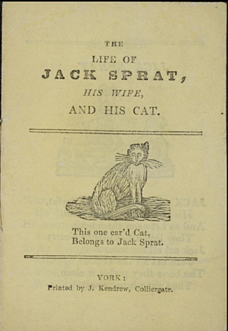 The Life of Jack Sprat, His Wife, and His Cat