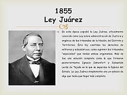 Ley Juárez 1855