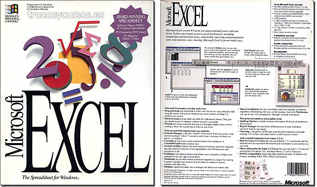 Aparición EXCEL 4.0