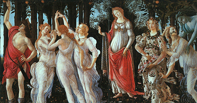 Botticelli la Primavera