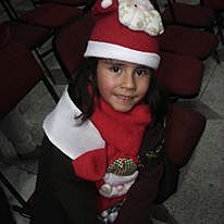 Clausura año escolar, presentación navideña.