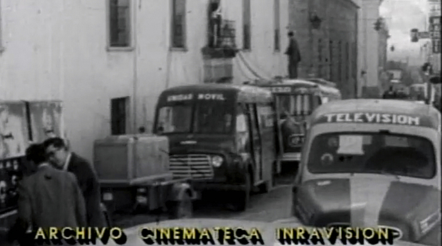 Primera transmisión fuera de estudios televisivos