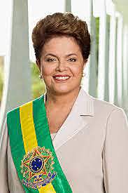 Dilma Rousseff, primera mujer elegida presidenta de Brasil.
