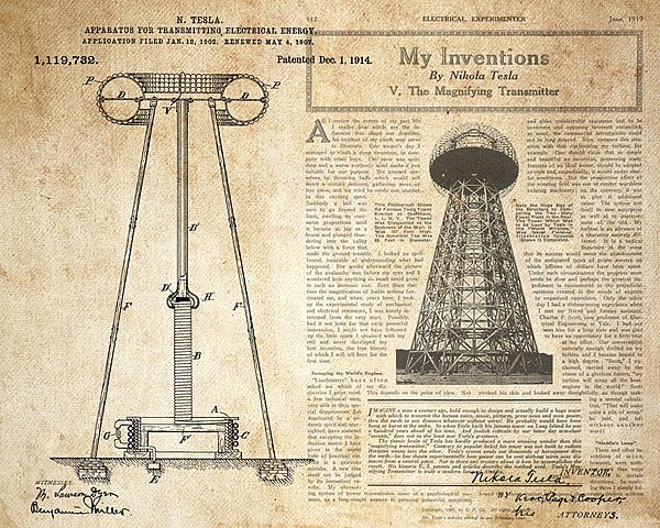 Patente de Tesla