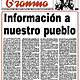 Portada del periódico granama00214