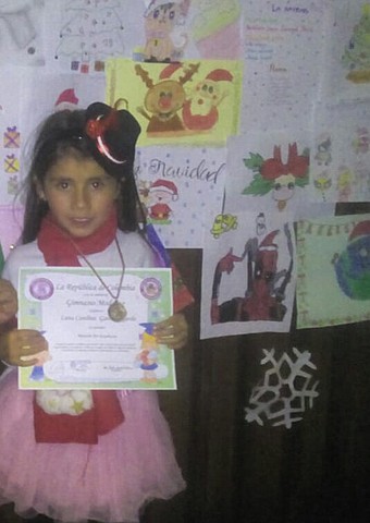 Grado 2°, culminación de actividades académicas, presentaciones en la clausura.