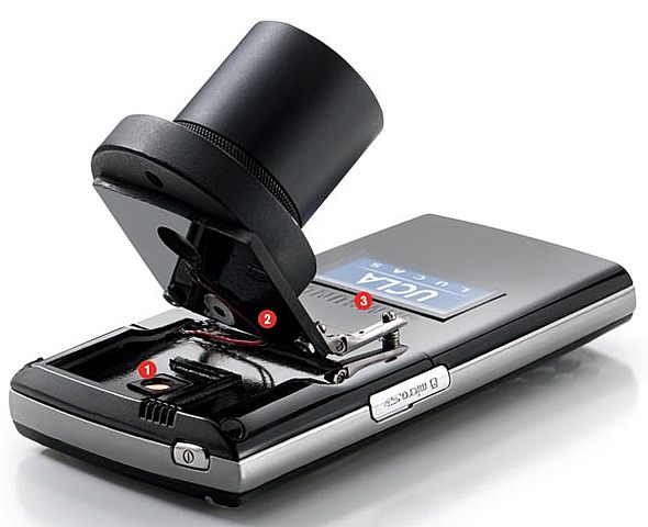 El microscopio holográfico