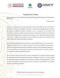 Se publica monografía sobre el glifosato.