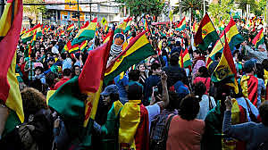 Protestas Bolivia. En contra del fraude electoral