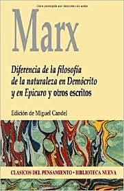 primeras obras de Karl marx