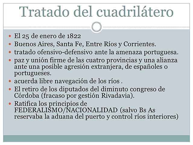Tratado de cuadrilátero