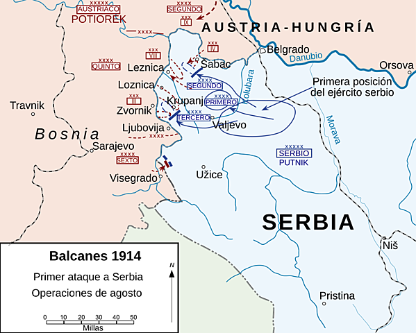 Campaña de Serbia 1