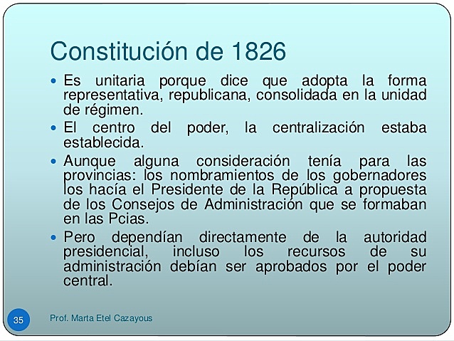 Constitución unitaria.