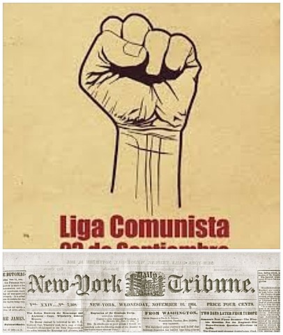 New York Tribune y disolucion de la Liga comunista Karl Marx