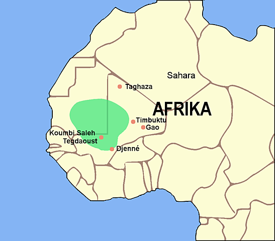 Origins of the kingdom of Ghana