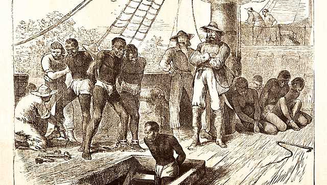 slavery begins in the English colonies