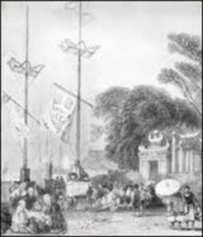 The first christisn missionariesarrrvie the first portuguese trders arrive