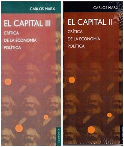 Obras de los volúmenes II y III de El Capital de Karl Marx