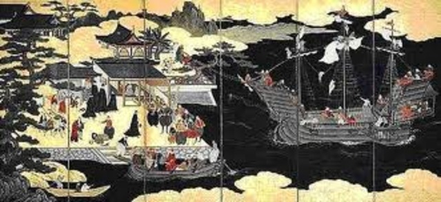 European Arrival In Japan