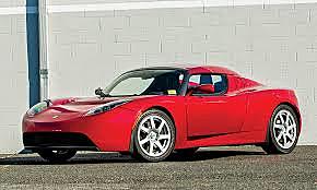 Tesla releases its first electric car (Tesla Roadster)
