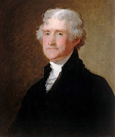 Thomas Jefferson elected president