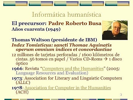 Se inició en La revista Computers and the Humanities