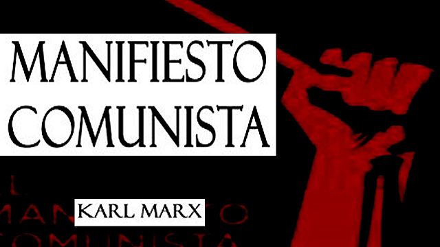 KARL MARX OBRA :EL MANIFIESTO COMUNISTA