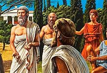 Aristóteles ingresa a estudiar en la Academia de Platón