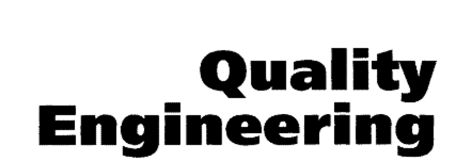 Revista Quality Engineering