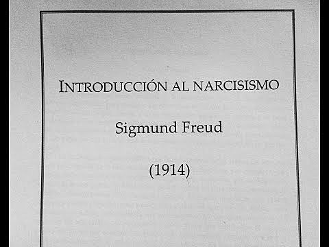 Sigmund Freud obra:introducción del narcicismo