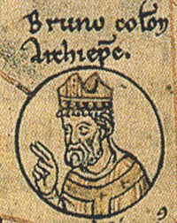 L’archevêque Bruno I rebaptise l’église « Sainte-Marie-du-Capitole » L’église devient un couvant de bénédictines.