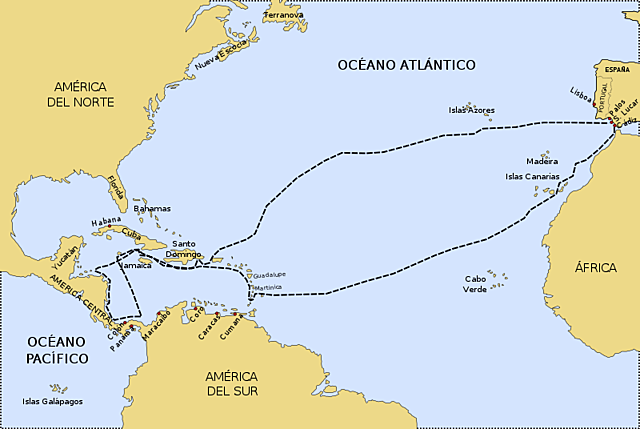 cuarto viaje de Colon