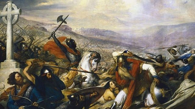 French defeat Muslims in the battle of torus