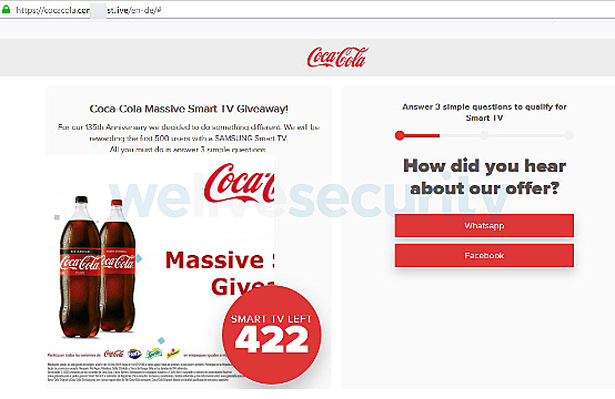Coca-Cola implementa sistema para compras en linea.
